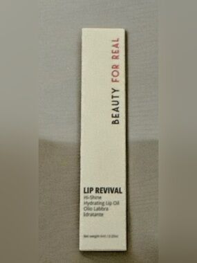 Beauty For Real Lip Revival Hi-Shine Hydrating Lip Oil — Pink